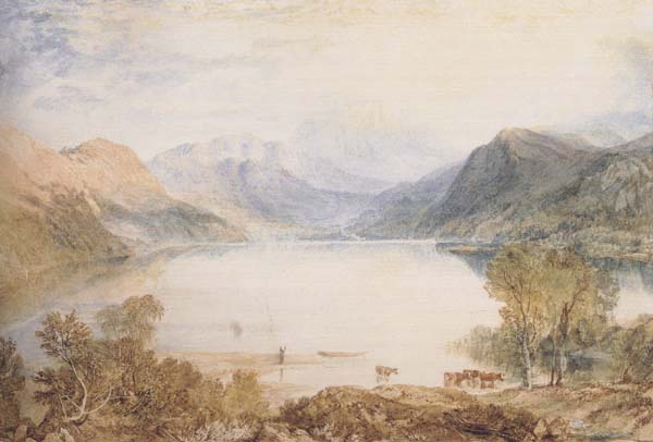 Ullswater from Gowbarrow Park Walter Fawkes Gallery(mk47)